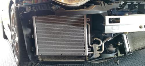New condenser right fitted